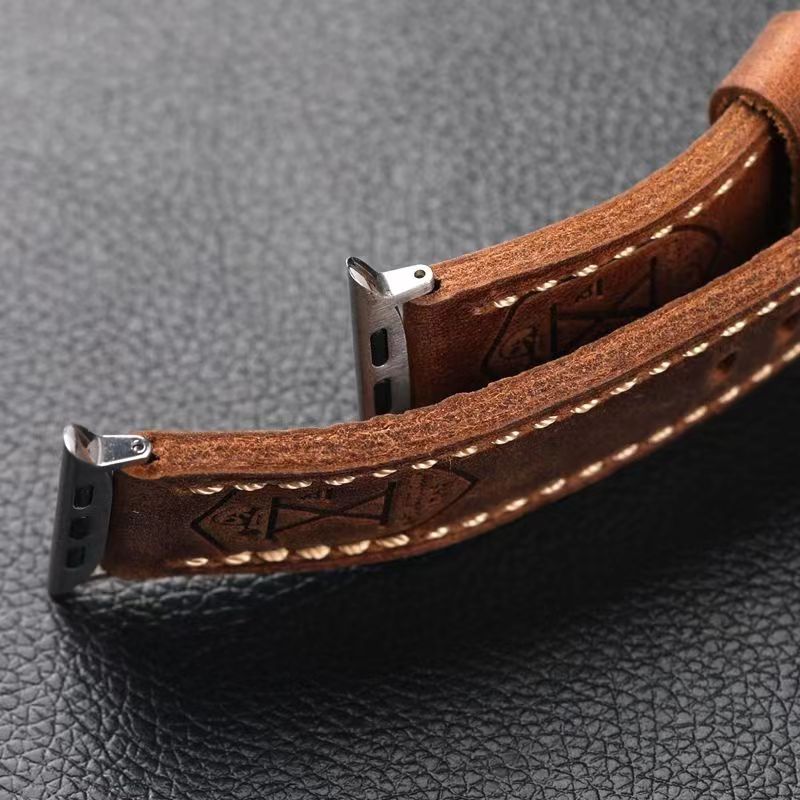 Vintage Leather Apple Watch Strap