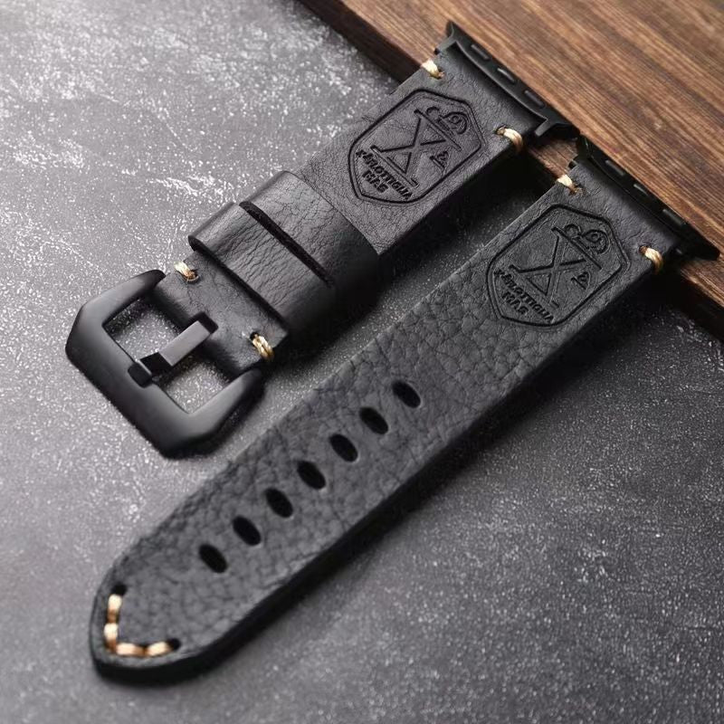 Vintage Leather Apple Watch Strap