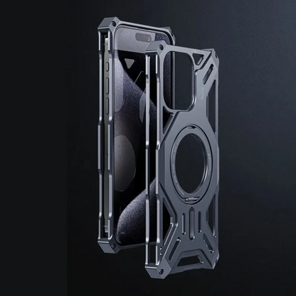 Aluminum Alloy Magnetic Bracket iPhone Case