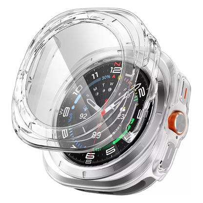 Full Cover Ultra Hard Case With Tempered Glass for Samsung Galaxy Watch 47mm