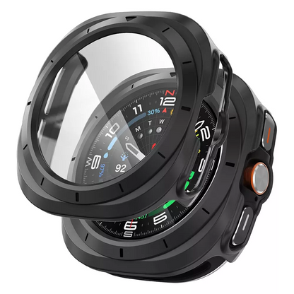 Full Cover Ultra Hard Case With Tempered Glass for Samsung Galaxy Watch 47mm