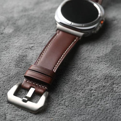 Leather Band-Nappa For Samsung Watch Ultra