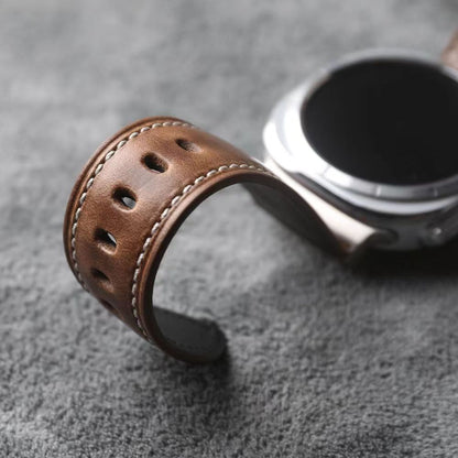 Leather Band-Nappa For Samsung Watch Ultra