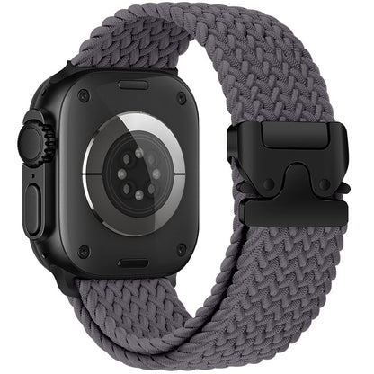 Elastic nylon parachute buckle watch strap suitable for all Apple series