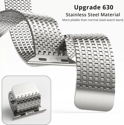 Designer Stainless Steel Magnet Band For Apple Watch