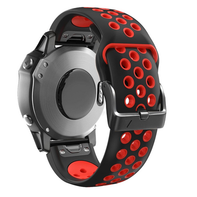 Quick Release Breathable Silicone For Garmin Fenix 8 7X 6X
