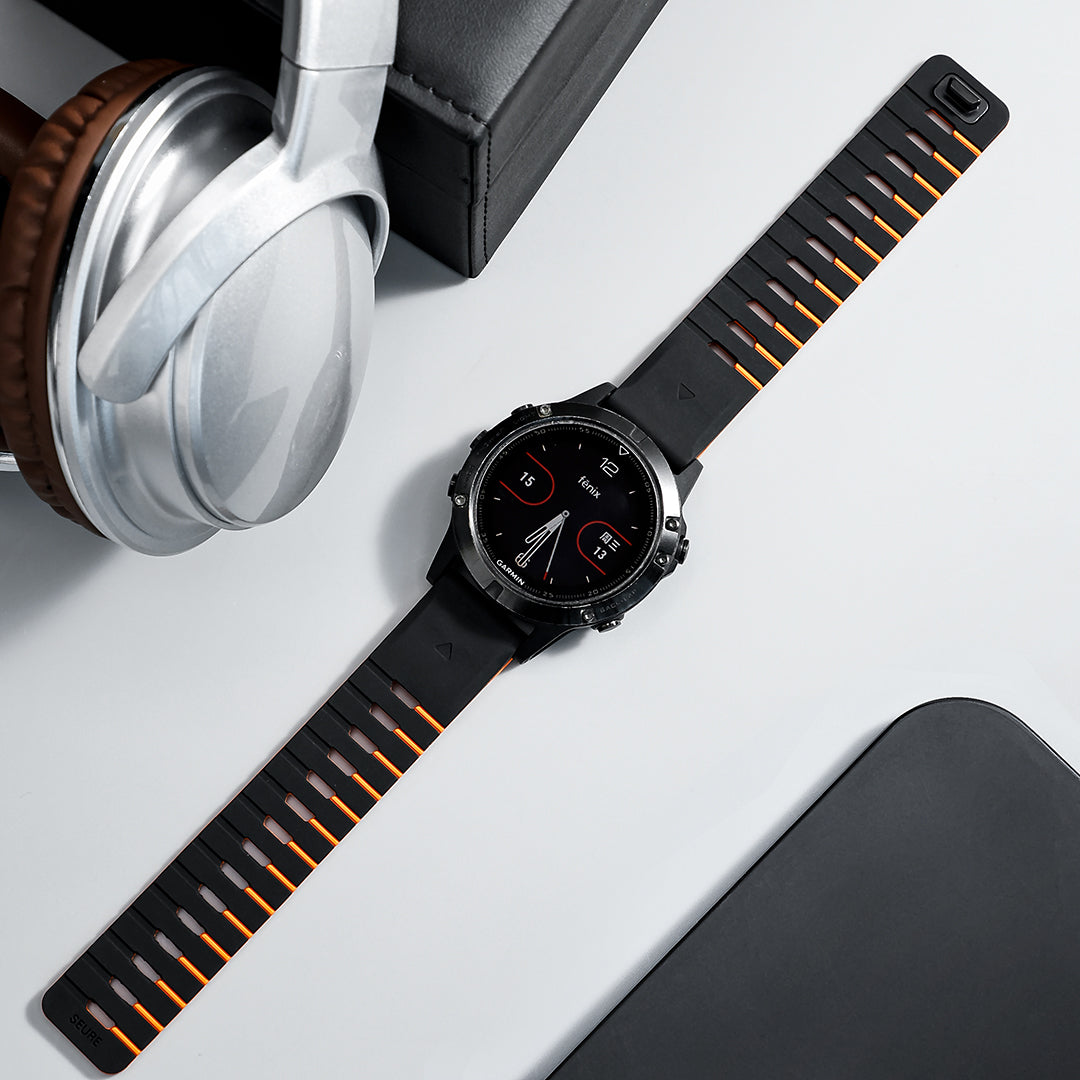 Chromatic Scale |Lightweight Silicone Sport Band for Garmin