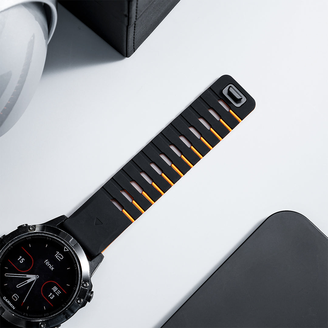Chromatic Scale |Lightweight Silicone Sport Band for Garmin