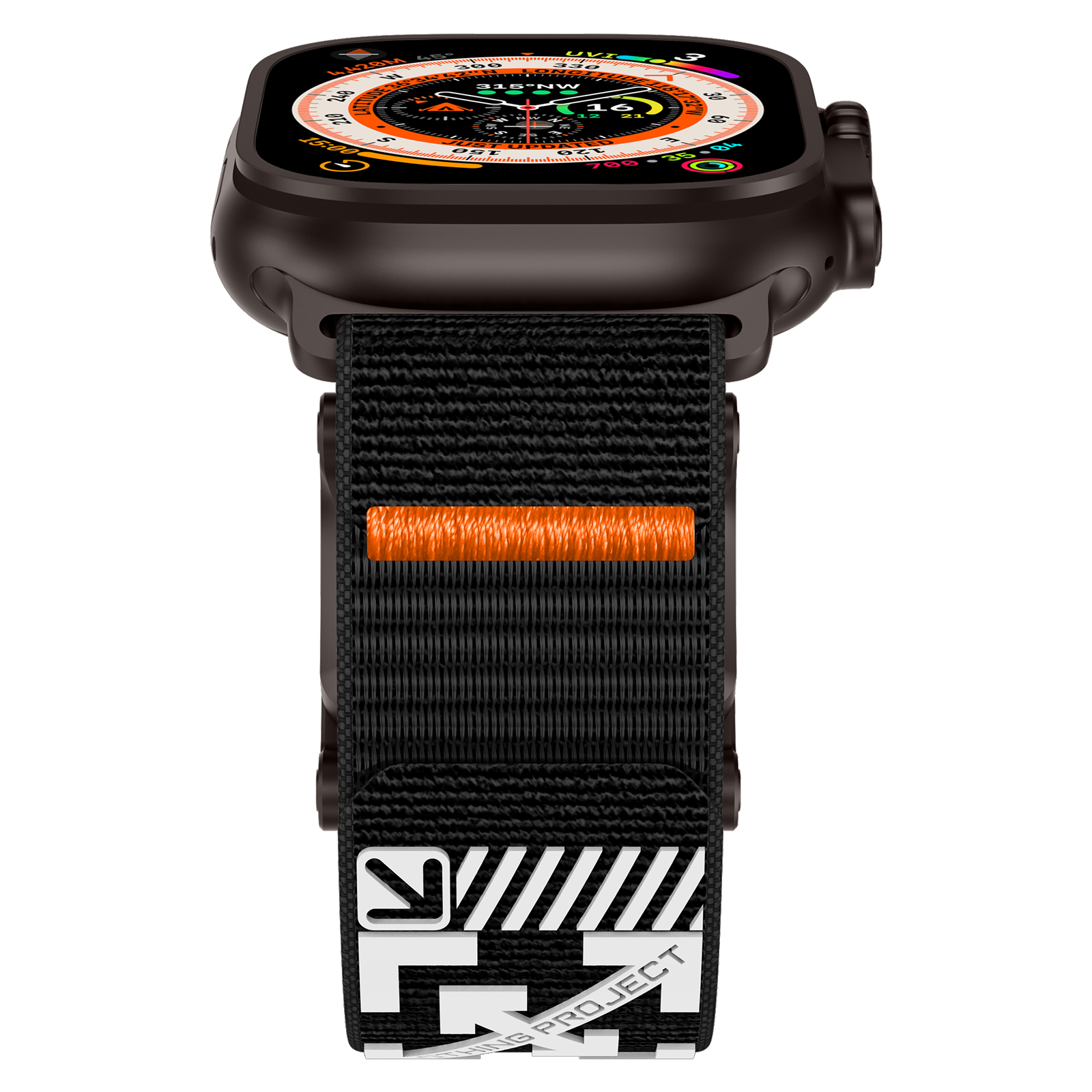 Heavy Duty Cyberpunk Nylon Magnetic Sport Band for Apple Watch