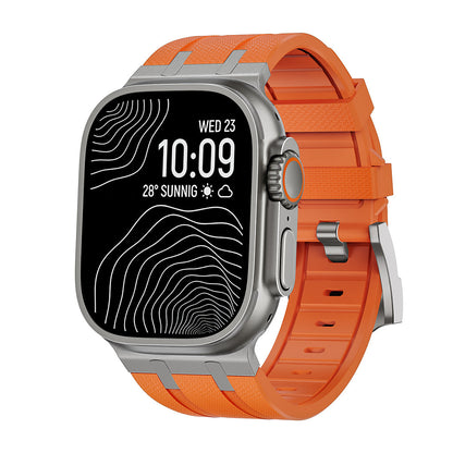 AP-Style Integrated FKM Apple Watch Band