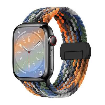 Nylon Round Magnetic Buckle For Apple Watch