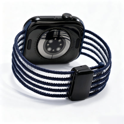 Fish Silk Mesh Breathable Magnetic Soft Strap For Apple Watch