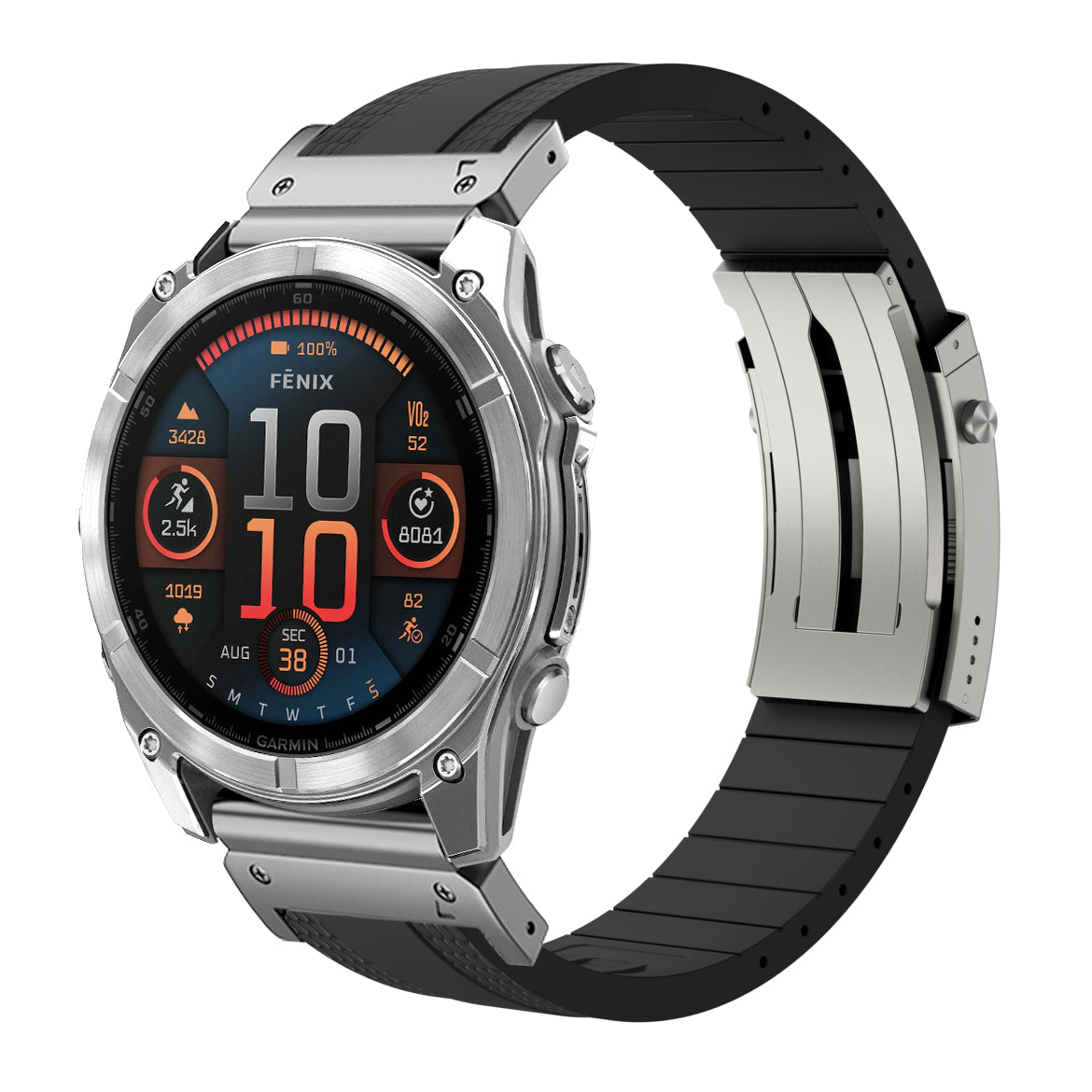 Superocean Luxe Band For Garmin Fenix 8 5X 6 Pro 6X 7 7X