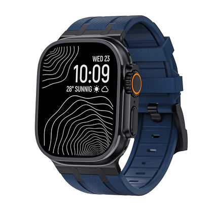 AP-Style Integrated FKM Apple Watch Band