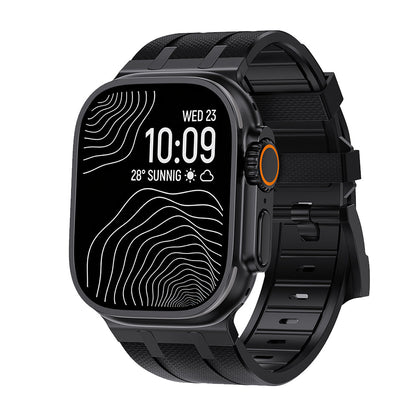 AP-Style Integrated FKM Apple Watch Band