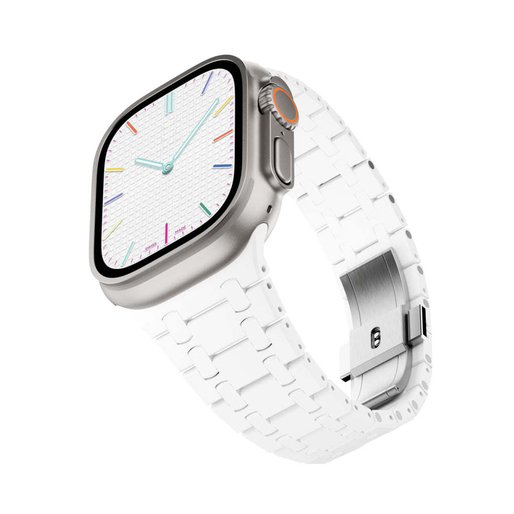 AP Style Zirconia Ceramic Apple Watch Band