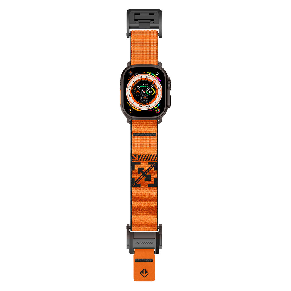 Heavy Duty Cyberpunk Nylon Magnetic Sport Band for Apple Watch