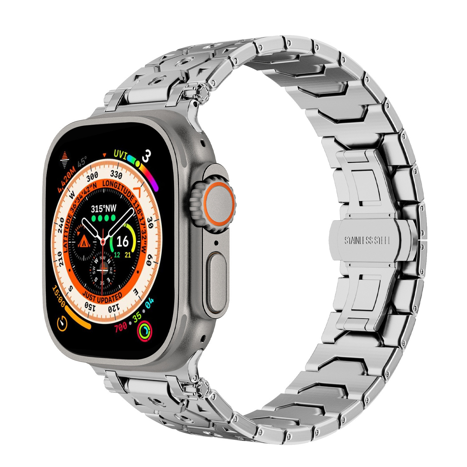 Luxury Stainless Steel Band For Apple Watch