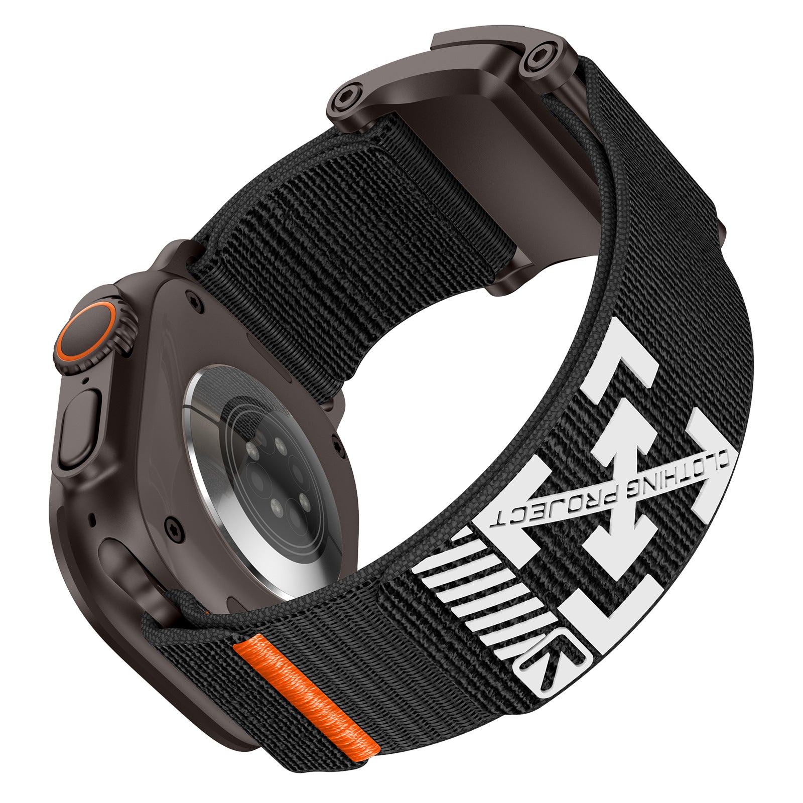 Heavy Duty Cyberpunk Nylon Magnetic Sport Band for Apple Watch
