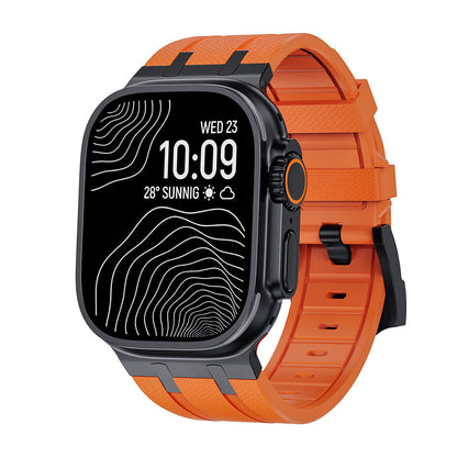 AP-Style Integrated FKM Apple Watch Band