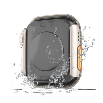 Ultra-thin & Waterproof Apple Watch Case with Tempered Glass Film