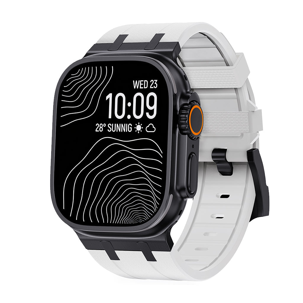 AP-Style Integrated FKM Apple Watch Band