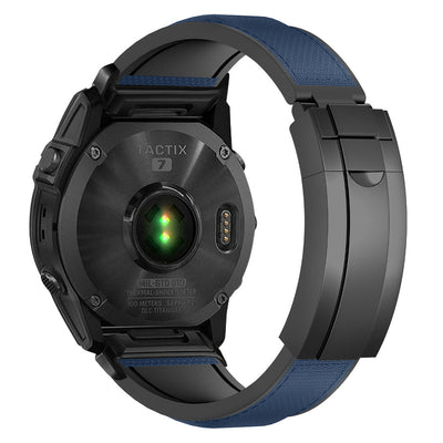 FKM Rubber “R” Buckle Strap For  Garmin