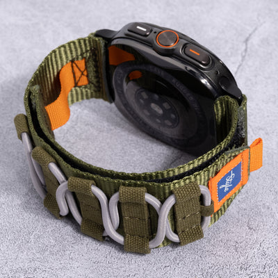 Designer Nylon Woven Band For Samsung Watch Ultra/Watch 8 Classic/7/6/5/4/pro