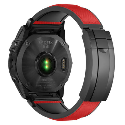 FKM Rubber “R” Buckle Strap For  Garmin