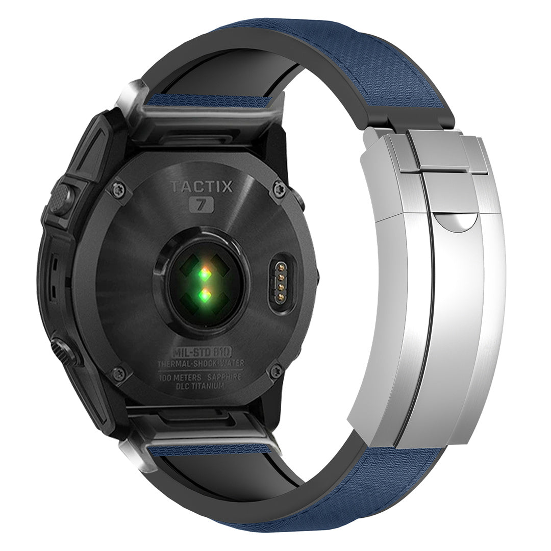 FKM Rubber “R” Buckle Strap For  Garmin