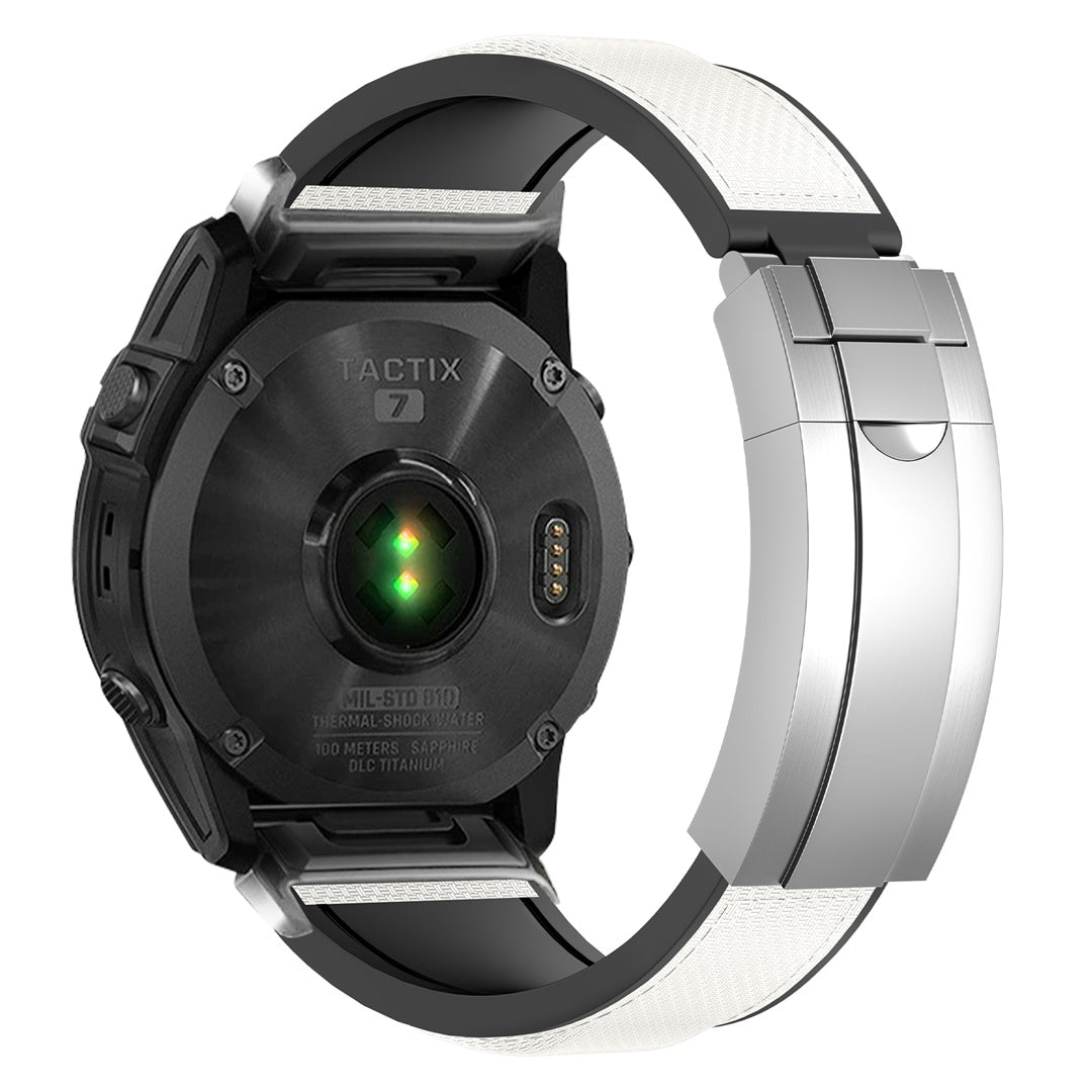 FKM Rubber “R” Buckle Strap For  Garmin