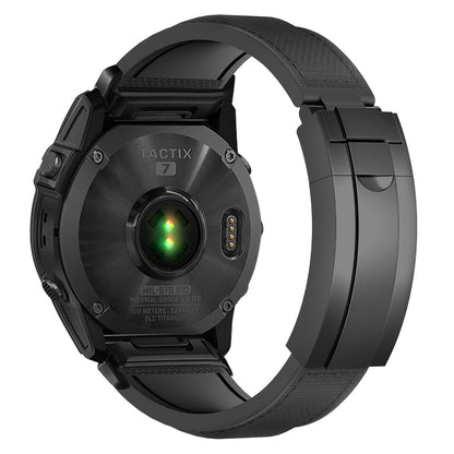 FKM Rubber “R” Buckle Strap For  Garmin