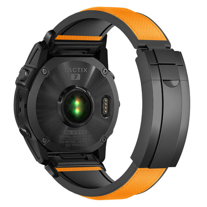 FKM Rubber “R” Buckle Strap For  Garmin