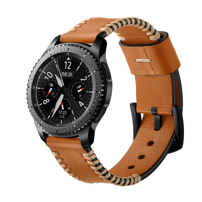 Leather Hand-Stitched Strap For Samsung Galaxy Watch 4/5/6/7-20mm