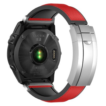 FKM Rubber “R” Buckle Strap For  Garmin