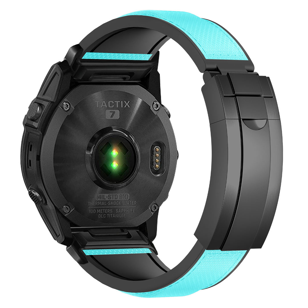 FKM Rubber “R” Buckle Strap For  Garmin