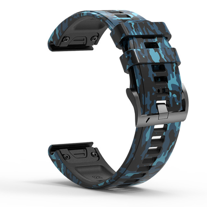 Military-Grade Camo Sport Band for Garmin