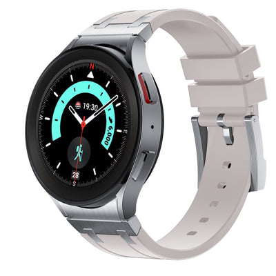 NEW AP Thick Silicone Band With Titanium Adapter For Samsung