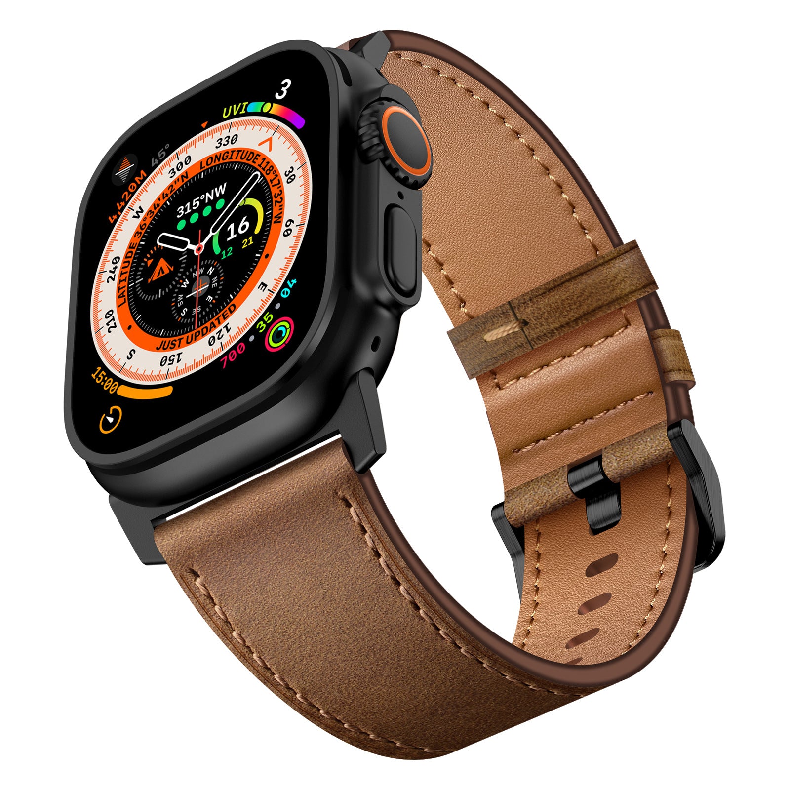 Wilderness Leather Band For Apple Watch