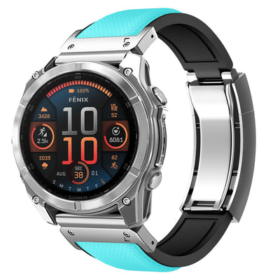 FKM Rubber “R” Buckle Strap For  Garmin