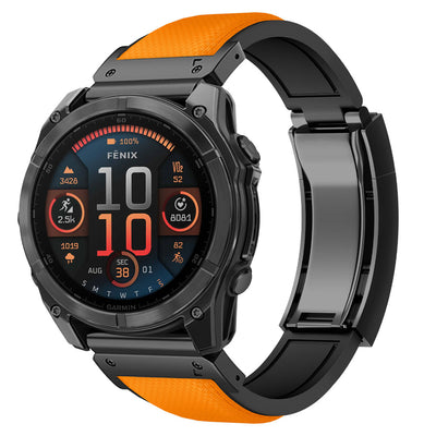 FKM Rubber “R” Buckle Strap For  Garmin