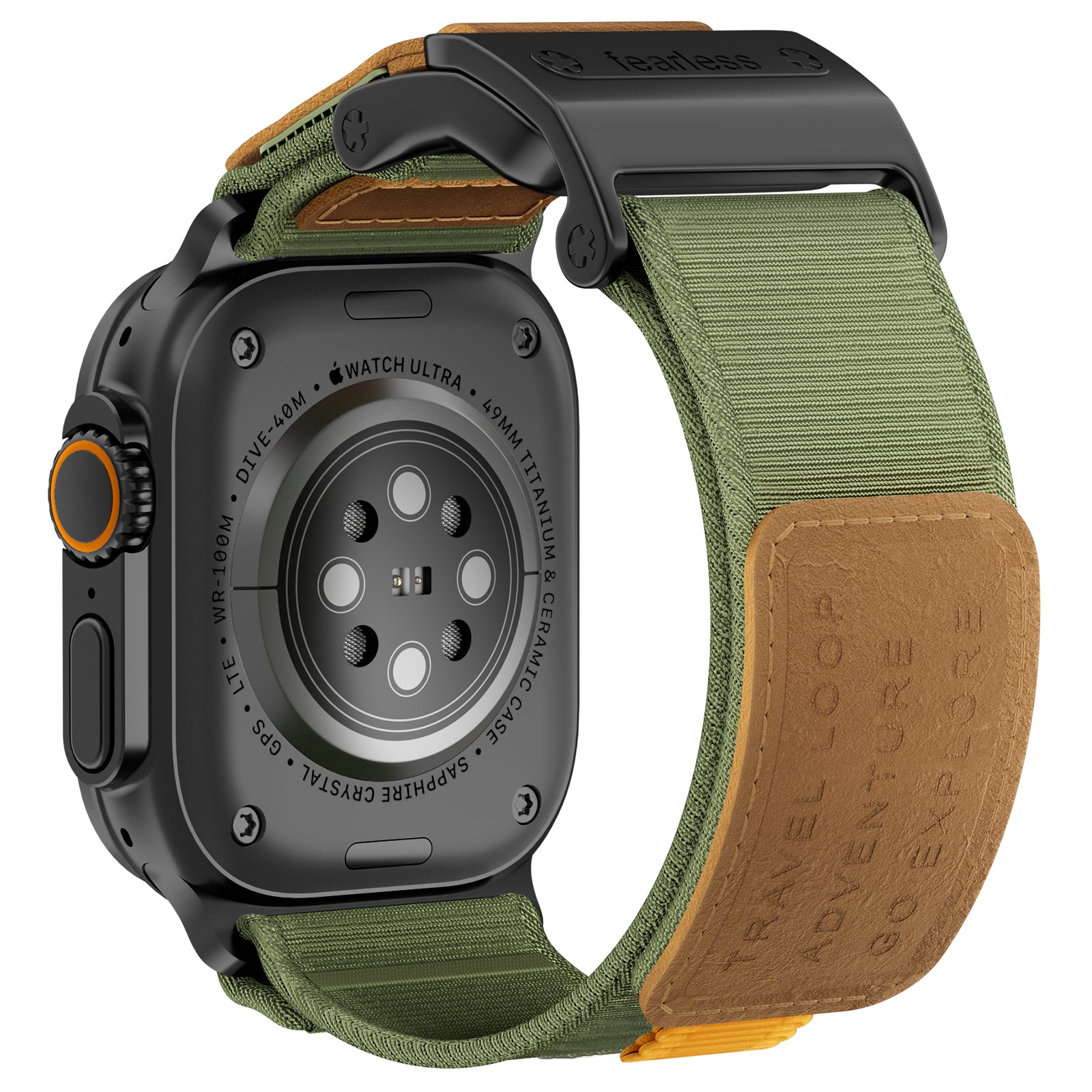 Mag Buckle Nylon Band For Apple Watch