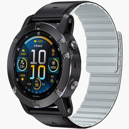 Silicone Magnetic Watch Strap For Garmin Watch