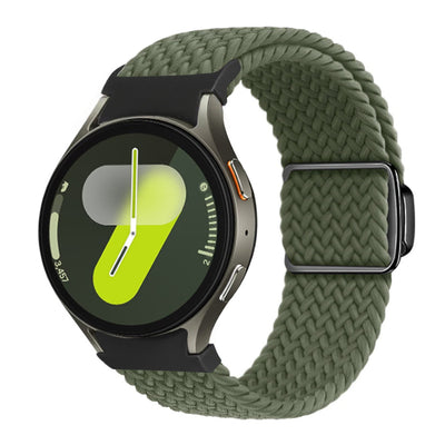 Magnetic Buckle Woven Nylon Strap For Samsung Galaxy Watch
