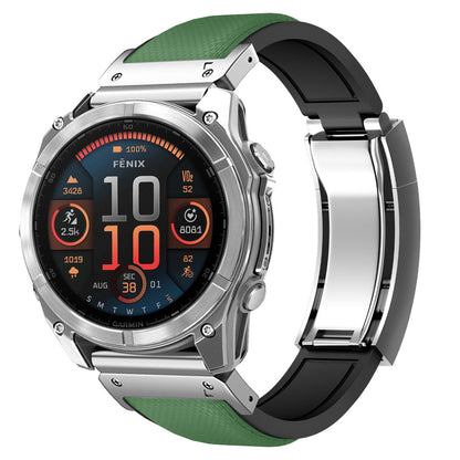 FKM Rubber “R” Buckle Strap For  Garmin