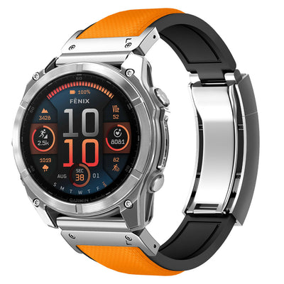 FKM Rubber “R” Buckle Strap For  Garmin