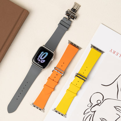 Skin Feel Fluororubber Apple Watch Band