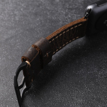 Handmade First-Grain Cowhide Strap For Apple watch