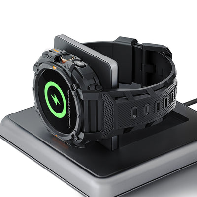 Anti-Drop Hollow Armor Watch Strap For Galaxy Watch7 Ultra 47mm