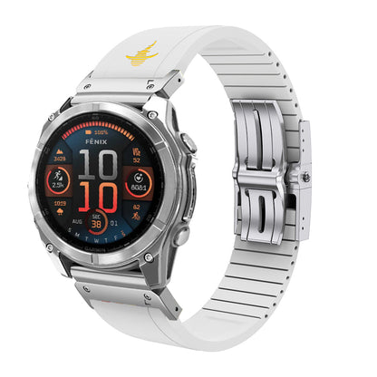 Luxury FKM Rubber Strap for Garmin - The Shark Edition